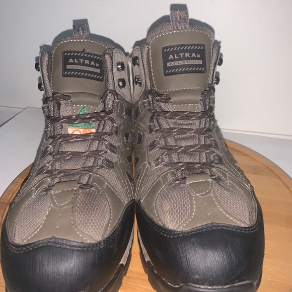 Altra Men's Mid-Cut CSA Steel Toe Composite Plate Safety Work Boot Brown Sz 10 - Picture 9 of 9